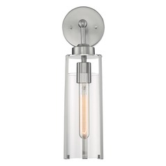 Marina Brushed Nickel Sconce by Satco Lighting