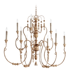 Salento 40.5-Inch Chandelier in French Umber  by Quorum Lighting