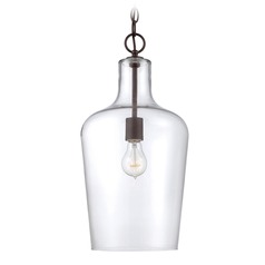 Franklin English Bronze Mini Pendant by Savoy House