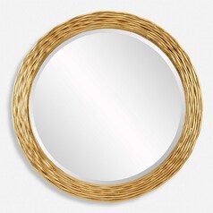 Celeste Round 36-Inch Decorative Mirror