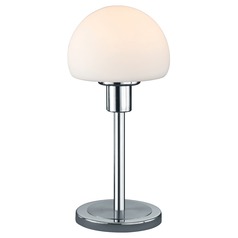Wilhelm Satin Nickel LED Console & Buffet Lamp by Arnsberg