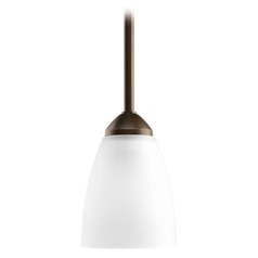 Gather Mini Pendant in Antique Bronze by Progress Lighting