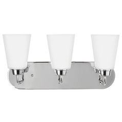 Kerrville Chrome Bathroom Light by Generation Lighting