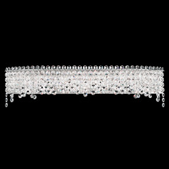 Schonbek Worldwide Lighting Chantant Polished Stainless Steel Bathroom Light