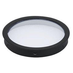 Top Cap & Lens for 1992PCBK in Powder Coated Black by Design Classics