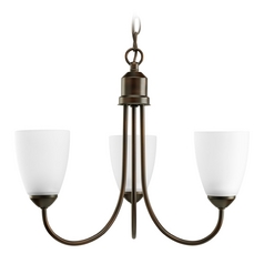 Gather 18.50-Inch Chandelier in Antique Bronze by Progress Lighting