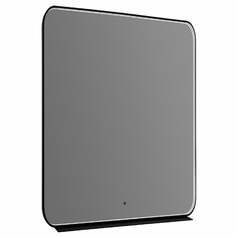 Avior 18 x 24-Inch CCT LED Mirror in Black by Oxygen Lighting
