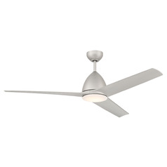 Nitro Painted Nickel LED Ceiling Fan by Craftmade Lighting