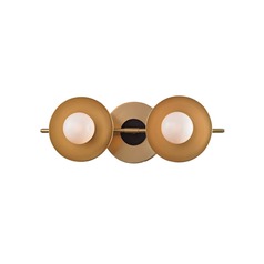 Julien Aged Brass LED Bathroom Light by Hudson Valley Lighting
