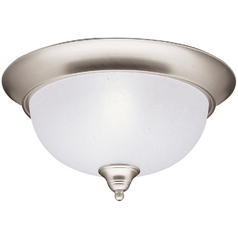 Dover 13.25-Inch Flush Mount in Brushed Nickel by Kichler Lighting