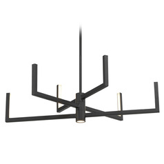 George Kovacs Articular Coal LED Chandelier