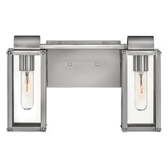 Sag Harbor 2-Light Wall Light in Antique Nickel by Hinkley Lighting