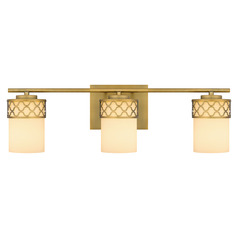 Quoizel Lighting Tenley Aged Brass Bathroom Light