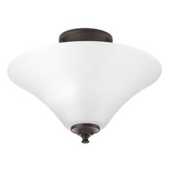 Joy Antique Bronze Semi-Flush Mount by Progress Lighting