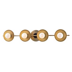 Julien Aged Brass LED Bathroom Light by Hudson Valley Lighting