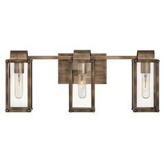 Sag Harbor 3-Light Wall Light in Burnished Bronze by Hinkley Lighting