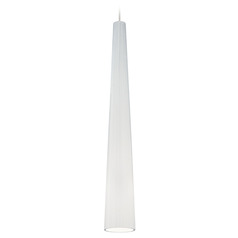 Zenith Small Freejack Pendant in Satin Nickel by Visual Comfort Modern