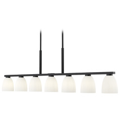 Z-Lite Naya Matte Black Island Light