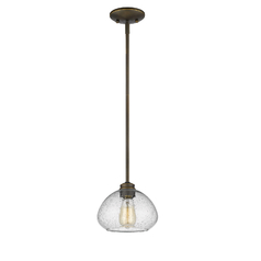 Amon Olde Bronze Mini Pendant by Z-Lite