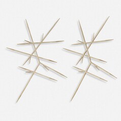 The Uttermost Company Renee Wightman Fireworks Silver Leaf Wall Art