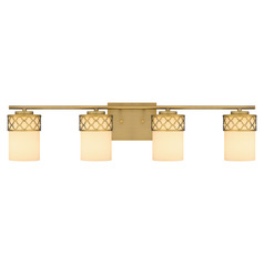 Quoizel Lighting Tenley Aged Brass Bathroom Light