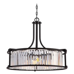 Krys Aged Bronze Pendant by Nuvo Lighting