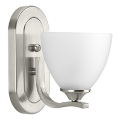 Laird Brushed Nickel Sconce by Progress Lighting