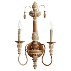 Salento French Umber Sconce by Quorum Lighting