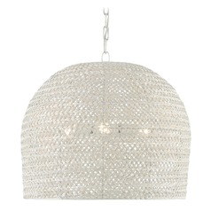 Piero Chandelier in White by Currey & Company
