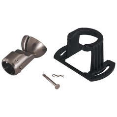 45-Degree Sloped Ceiling Adapter Kit in Textured Coal by Minka Aire