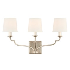 Ophelia 3-Light Wall Sconce in Winter Gold by Capital Lighting