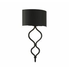 Como 20-Inch High LED Wall Sconce in Matte Black by Savoy House
