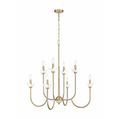 Z-Lite Allistair Modern Gold Chandelier