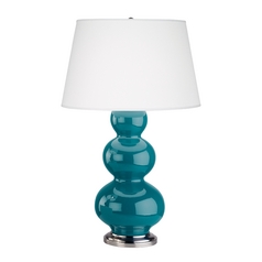 Triple Gourd Table Lamp by Robert Abbey