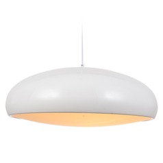 Doheny Ave. White Pendant by Avenue Lighting