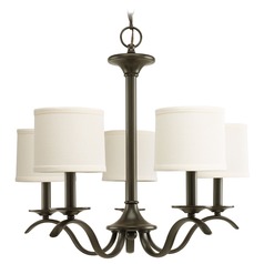 Inspire 22.81-Inch Chandelier in Antique Bronze by Progress Lighting