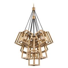 Ensemble 32.50-Inch Pendant in Brushed Bronze by Fredrick Ramond