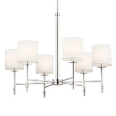 Ali 22.50-Inch Chandelier in Polished Nickel by Kichler Lighting
