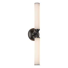 Edwin LED Wall Sconce in Urban Bronze by Alora Lighting