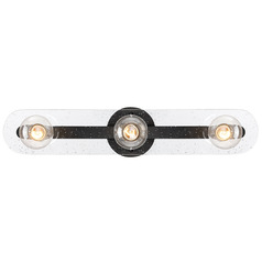 Designers Fountain Demi Matte Black Vertical Bathroom Light