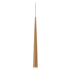 Cascade Aged Brass LED Mini Pendant by Modern Forms