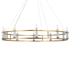 Rosalind 50-Inch Chandelier in Natural Brass by Kichler Lighting