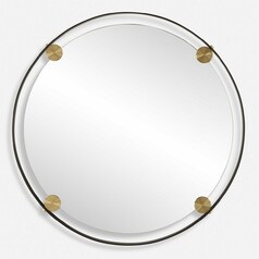 Radius Round 42-Inch Decorative Mirror