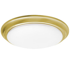 Afx Lighting Baron Satin Brass LED Flushmount Light
