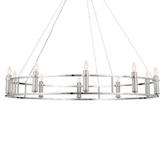 Rosalind 50-Inch Chandelier in Polished Nickel by Kichler Lighting