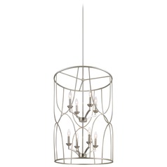 Landree Silver Ridge 8-Light Pendant by Progress Lighting