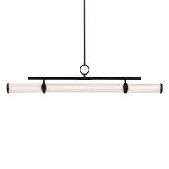 Riven 48.25-Inch LED Linear Chandelier in Black by Kichler Lighting