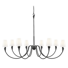Z-Lite Claudelle Matte Black Chandelier