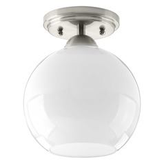 Carisa Brushed Nickel Semi-Flush Mount by Progress Lighting