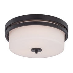 Flush Mount in Aged Bronze by Nuvo Lighting